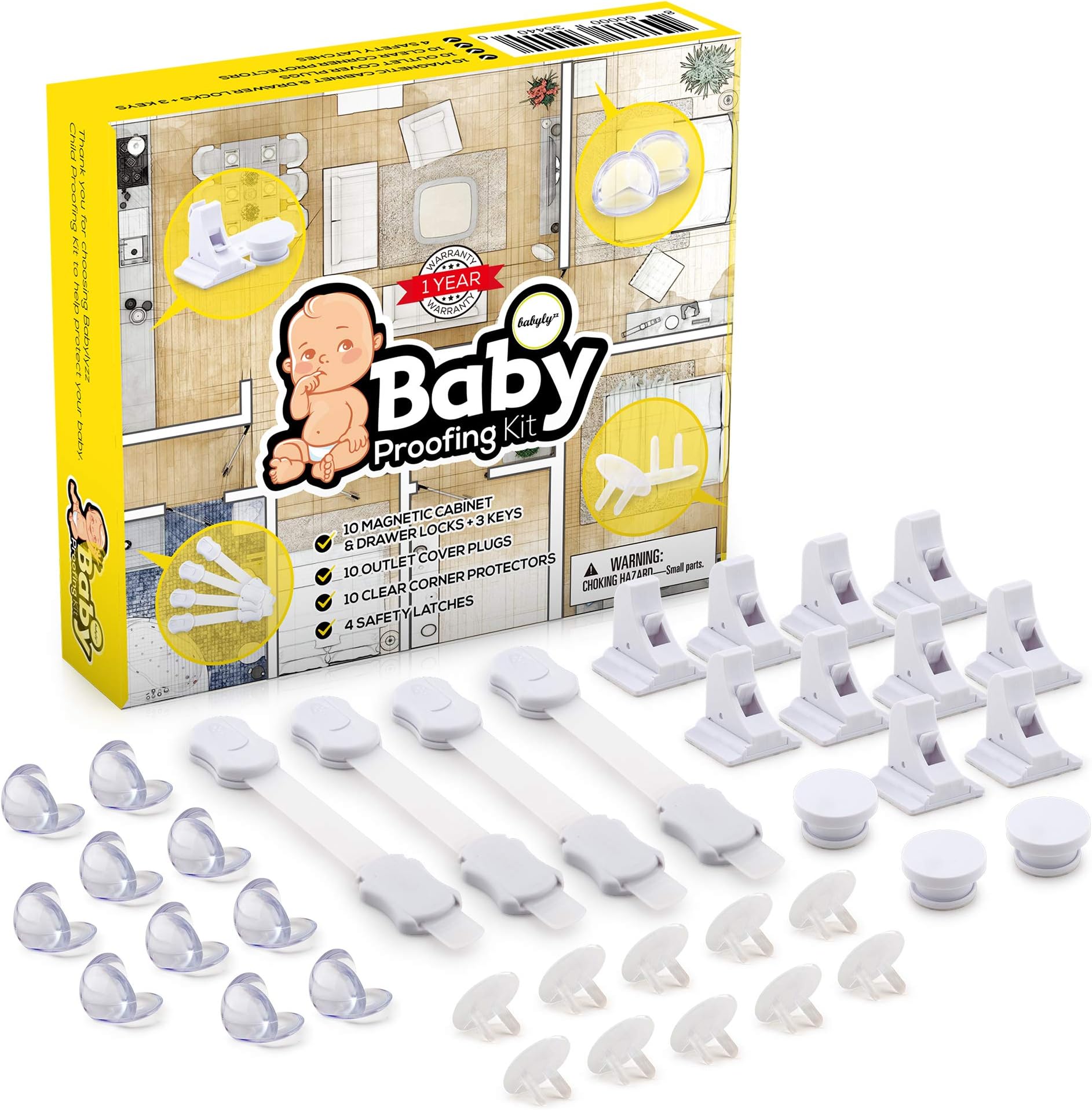 Complete Baby Proofing Kit Easy Install, Super 3M