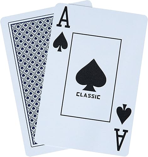 Miniatura 2 de 10 barajas clásicas 100% plásticas naipes puente tamaño jumbo índice