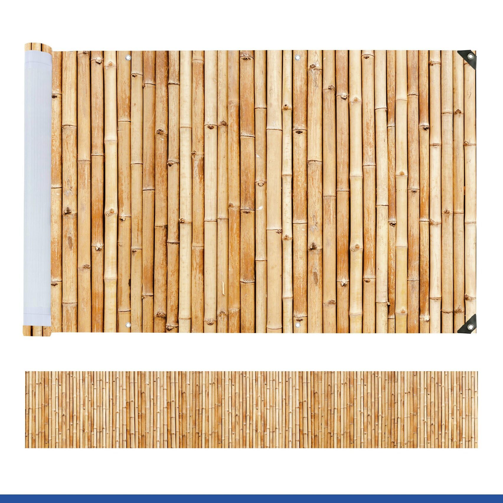 Maximex Pare-vue pour Balcon 5m x 85cm, Protège la Sphère Privée, à l'abri du Vent, Résistant aux UV et aux Intempéries, Séchage Rapide, Résistant à la Déchirure, Renforcé de Fibres de Verre