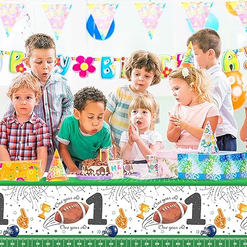 Miniatura 42 de CC HOME 1 pieza de mantel de plástico para fiesta de los 90 de 54 x 87 pulgadas de largo, mantel vintage retro de los 90 de hip hop, tema de 1990