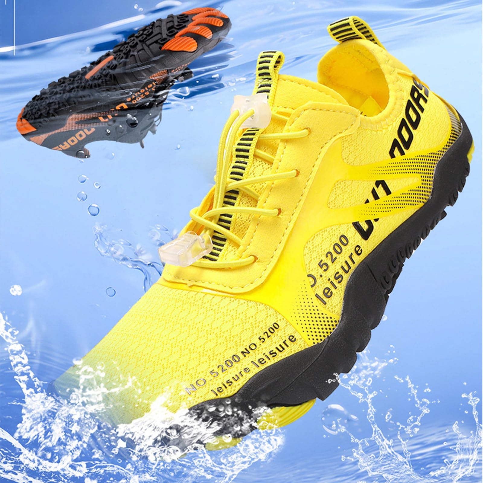 Scarpe da Scoglio Uomo Donna Punta Larga Scarpe A Piedi Nudi Leggere