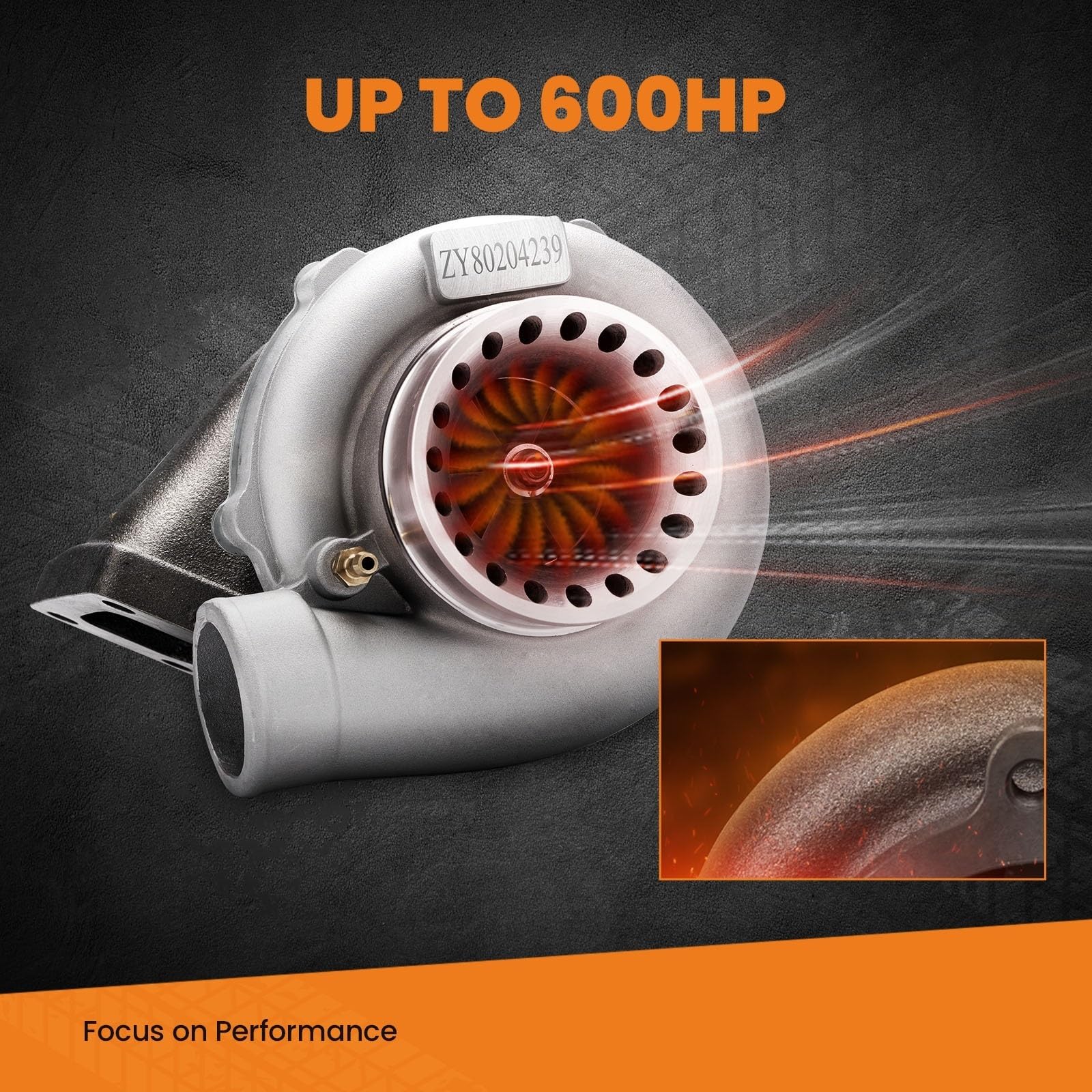 silnik turbo Turbosprężarka T3 AR.70/63 Sprężarka łożysko turbosprężarki przeciwprzepięciowej GT35 GT3582 Turbina Turbosprężarka do wszystkich 4/6 cylindrów Turbo Turbocharger turbine