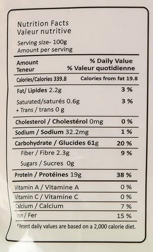 Miniatura 4 de Khazana Guisantes de paloma divididos Toor Dal orgánico 112oz/7lbs