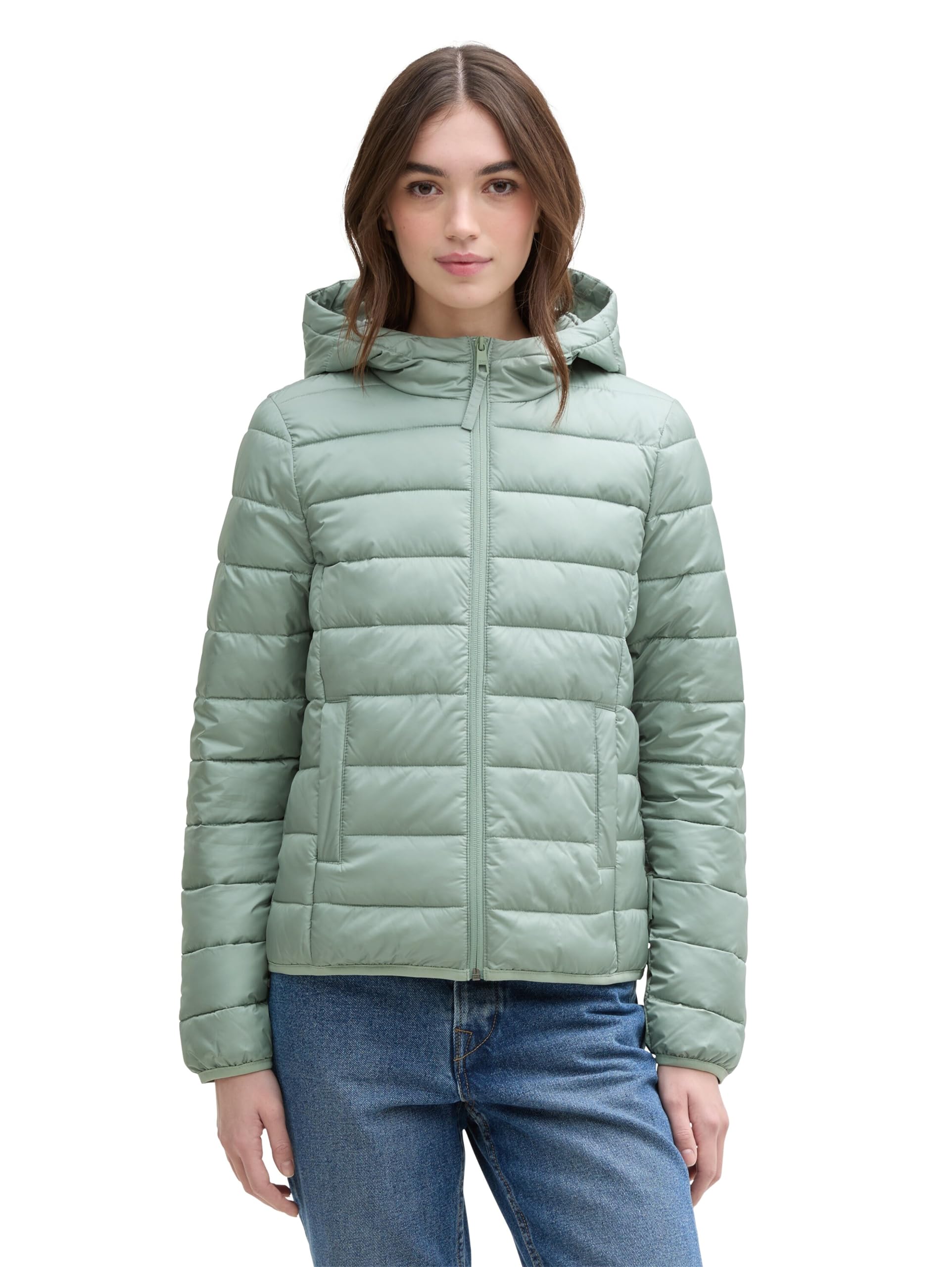 TOM TAILOR Denim Women's Jacket, 28991 - Gleam Jade Green, XS TOM TAILOR Denim Women's Jacket, 28991 - Gleam Jade Green, XS