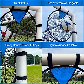 Amazon | シュートトレーニング フサッカーゲットネット 調節