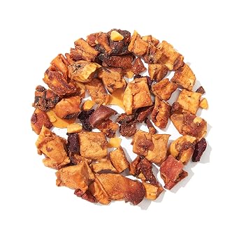 DAVIDsTEA Forever Nuts Spiced Loose Leaf Herbal Tea Iconic Tin, with Almonds, Apple, and Cinnamon, 101g / 3.6oz