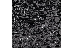 500 Pieces Acrylic Sew-On Rhinestones