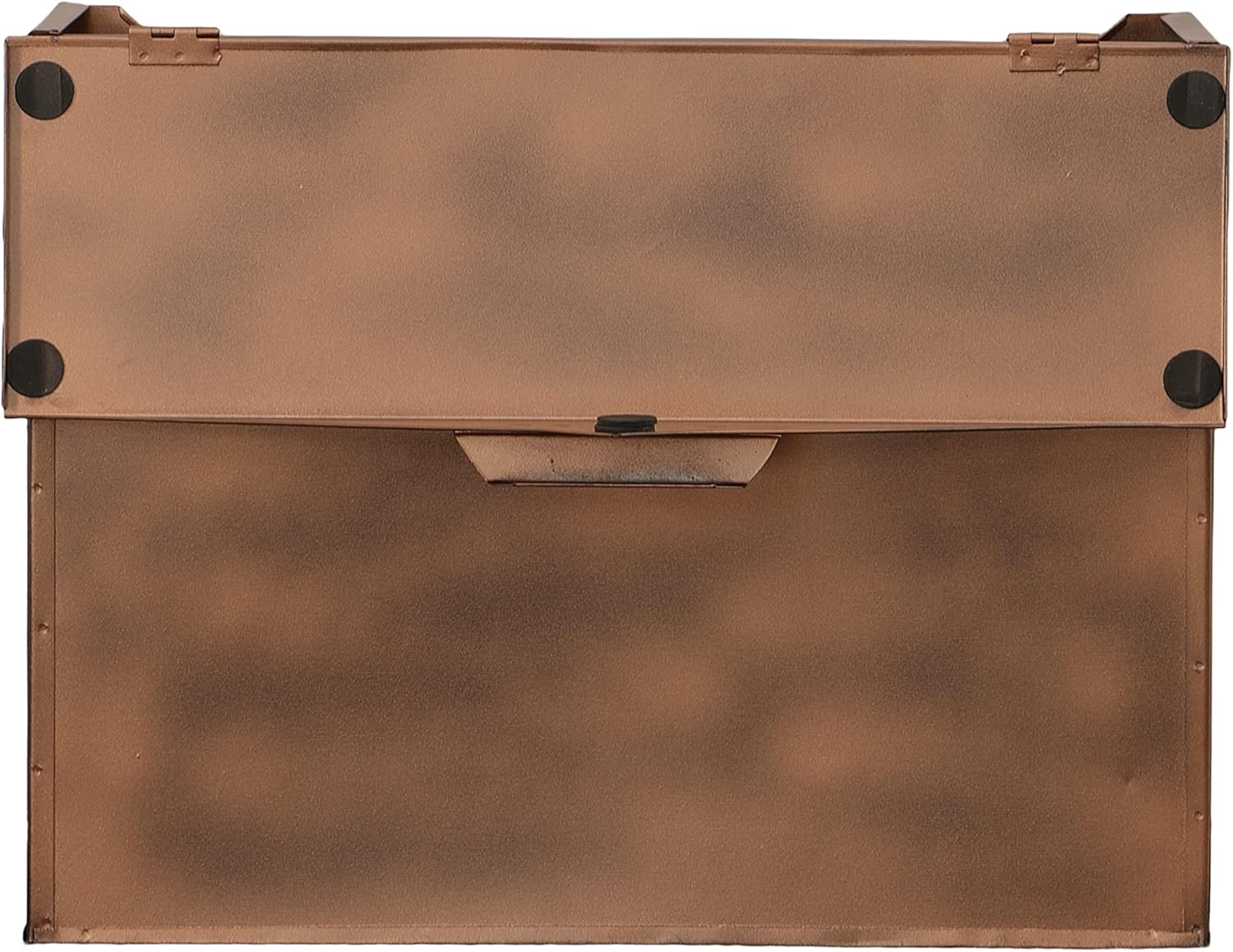 Copper Finish Envelope Shaped Wall Mount Mailbox