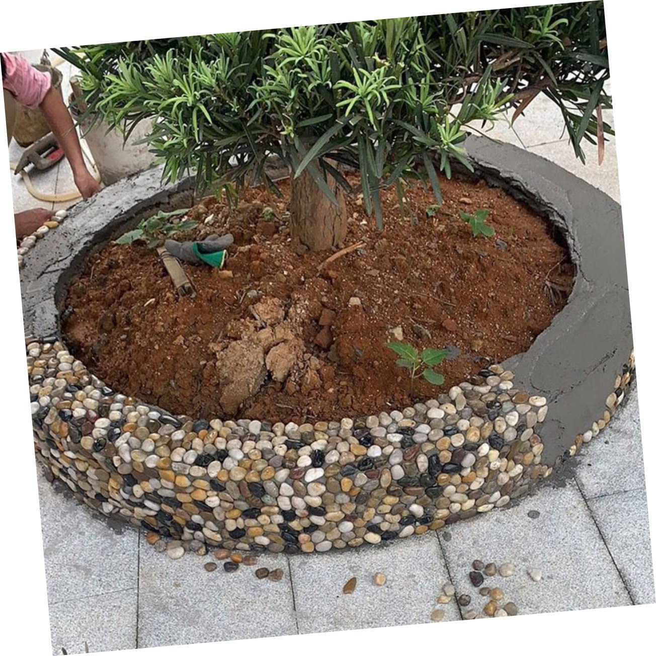 Happyyami 3packungen Dekorative Steine Für Aquarien Blumentöpfe Landschaftsgestaltung Regenbogensteine Für Garten Und Vase Natursteine Für Kreative Deko
