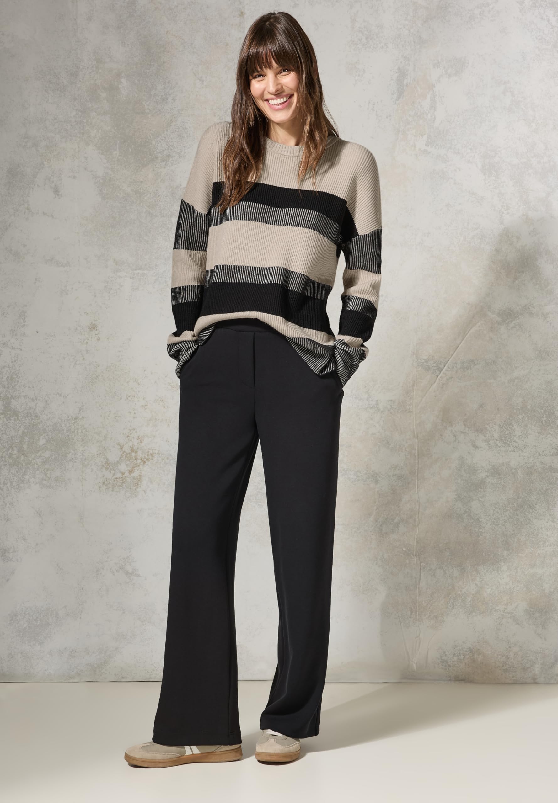 Cecil Damen Gestreifter Pullover