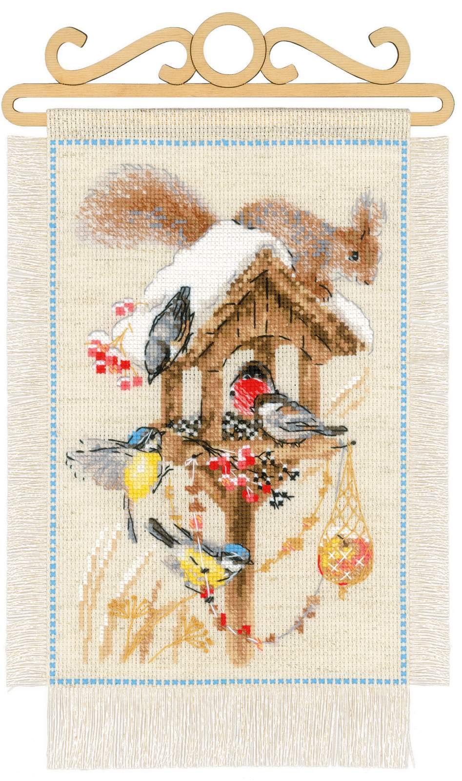 RIOLISCross Stitch Kit Cottage Garden