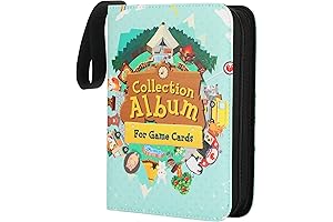 500+ Game Card Holder Compatible with Sasha Amiibo Card Animal Crossing