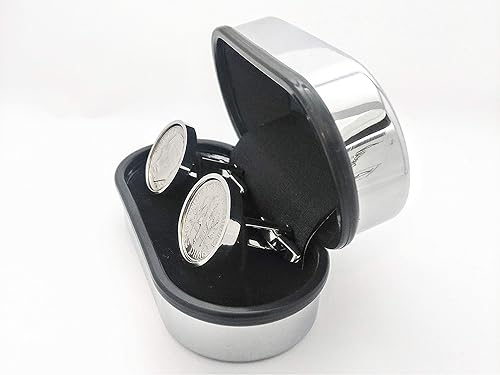 Miniatura 3 de 8th Año boda anniversary- 2009cufflinks-genuine US 2009monedas