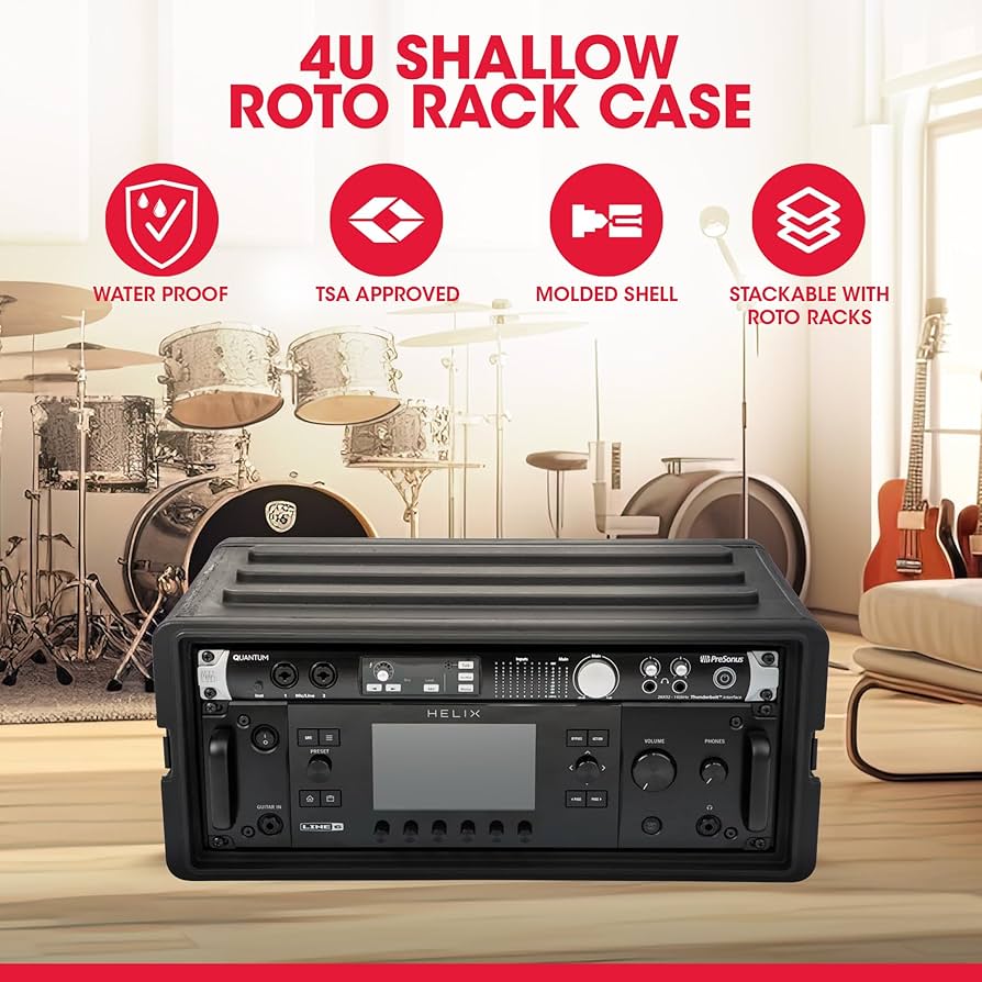 SKB 4Uラックケース SKB ( エスケービー ) R4U 4Uラックケース 送料無料 | サウンド