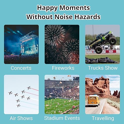 Miniatura 7 de 130 Special Edition - Orejeras de seguridad de protección auditiva para niños, protección pasiva de ruido para niños