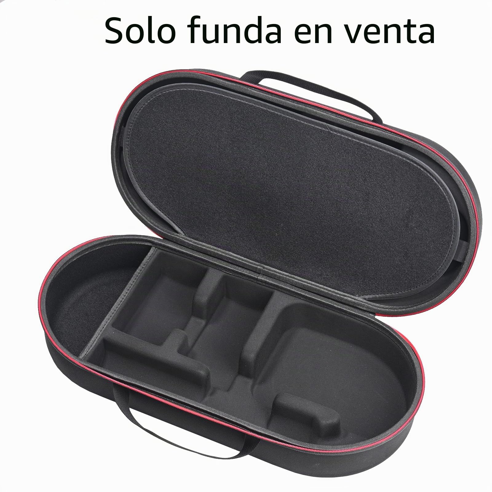RLSOCO Funda para Dyson Airwrap i.d./Airwrap Co-anda2x Moldeador multifunción y secador - Apto para 4 Piezas de cañón largas o Cortas (Sólo Funda) - Negro