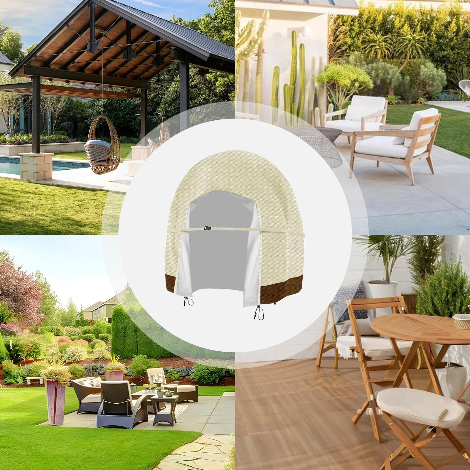 Copertura Per Poltrona A Da Patio Ed Esterno Protezione Versatile