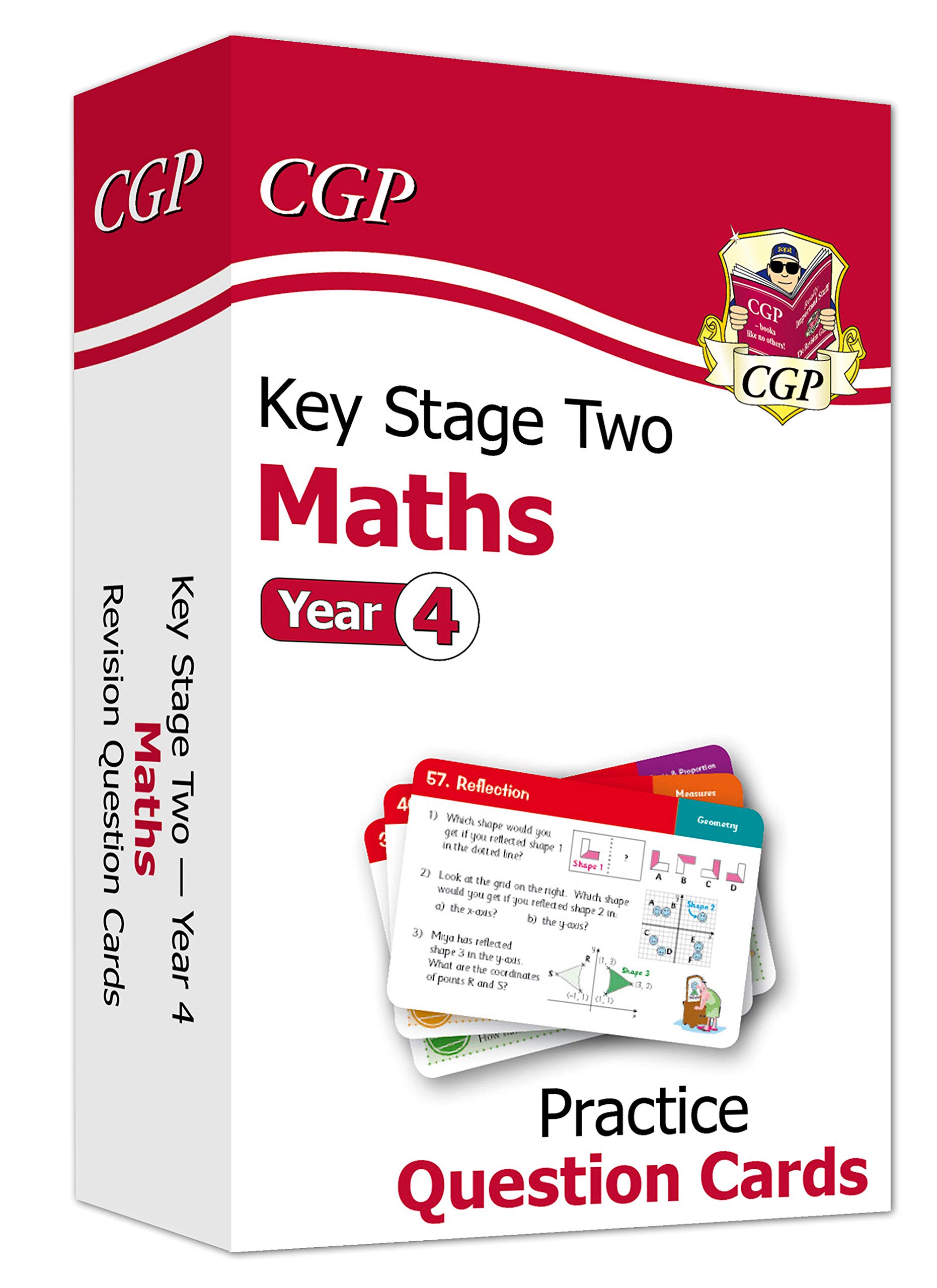 KS2 Maths Practice Question Cards - Year 4 (CGP KS2 Maths) (CGP Year 4 Maths)
