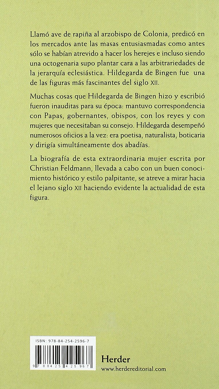 Hildegarda de Bingen: Una vida entre la genialidad y la fe (Maestros Espirituales)