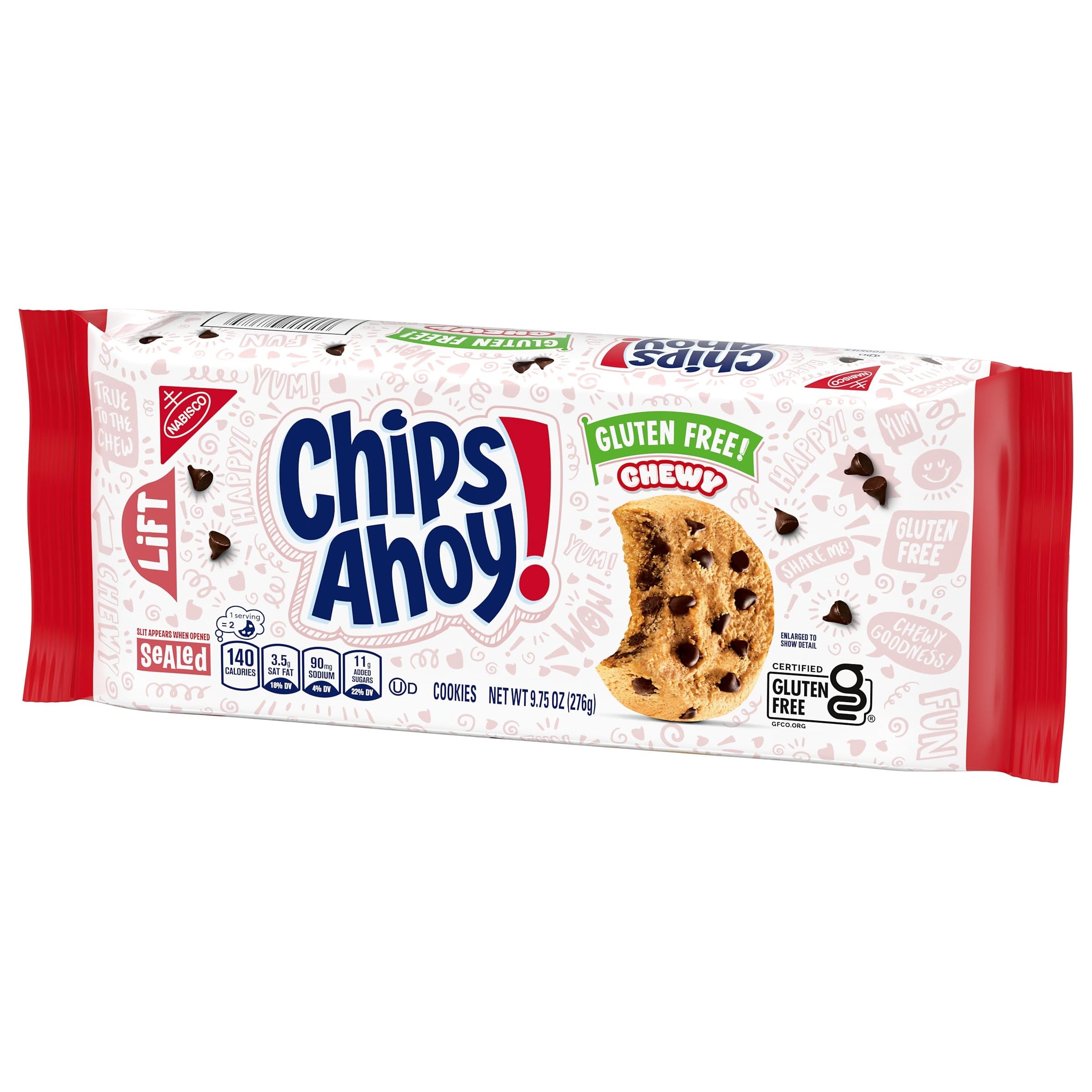 CHIPS AHOY Chewy Gluten Free Fudgy Chocolate Chip Cookies 9 75 oz — view 11