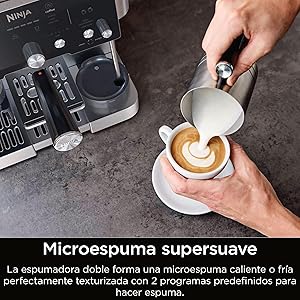 Ninja Luxe Essential Cafetera 2 en 1 para latte, cappuccino y espresso_6