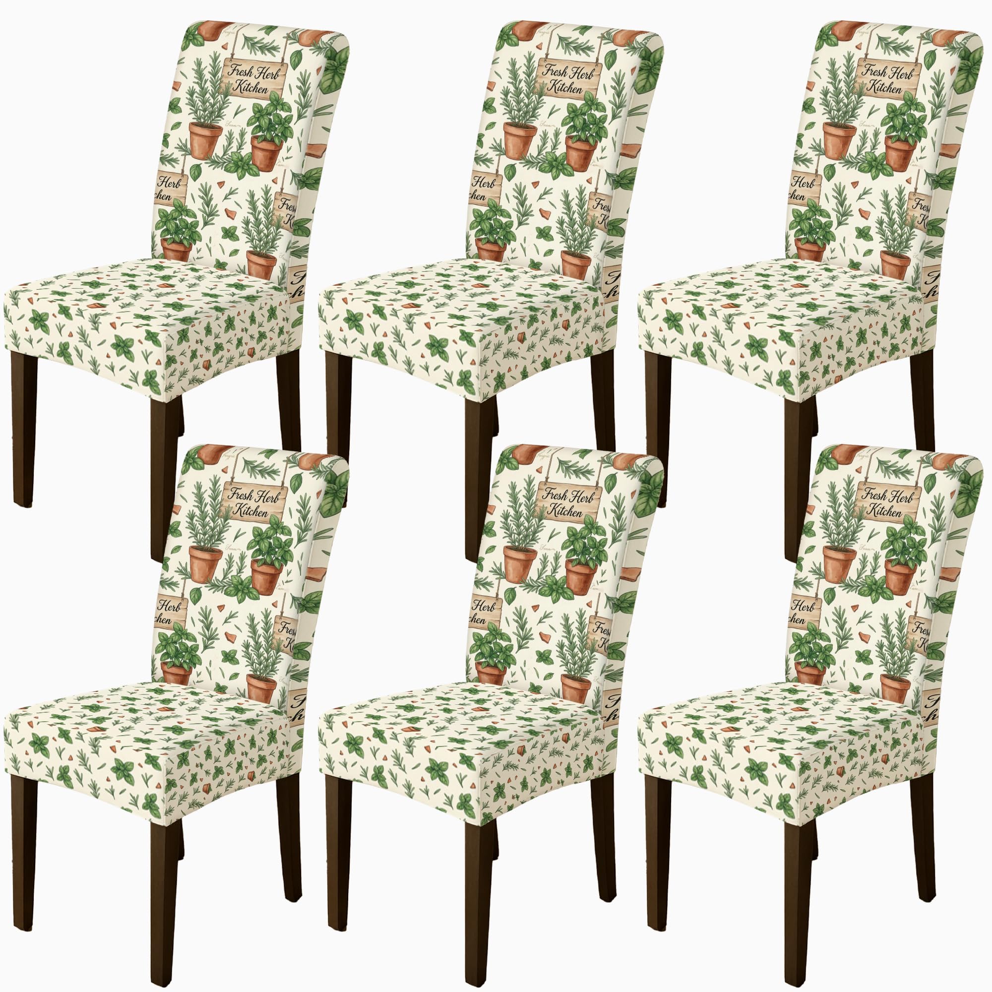 Housses de chaise de salle à manger pour rénover un mobilier usé