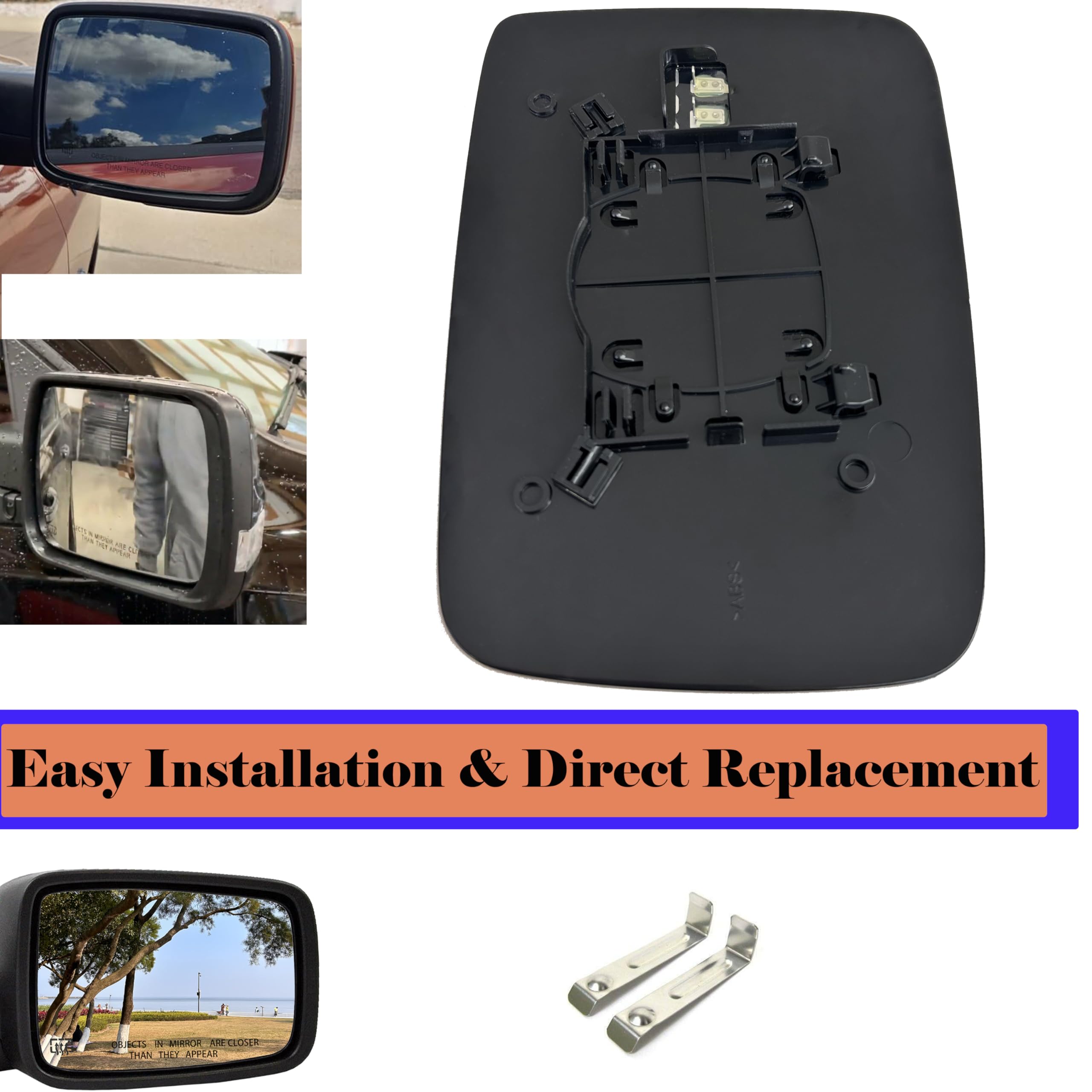 Miroir retroviseur TOYOTA Corolla Verso 9/2001 a 5/2004 Droit Passager