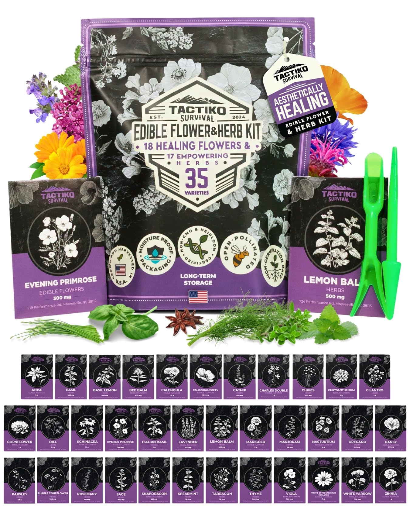 Tactiko Survival Seed Kit