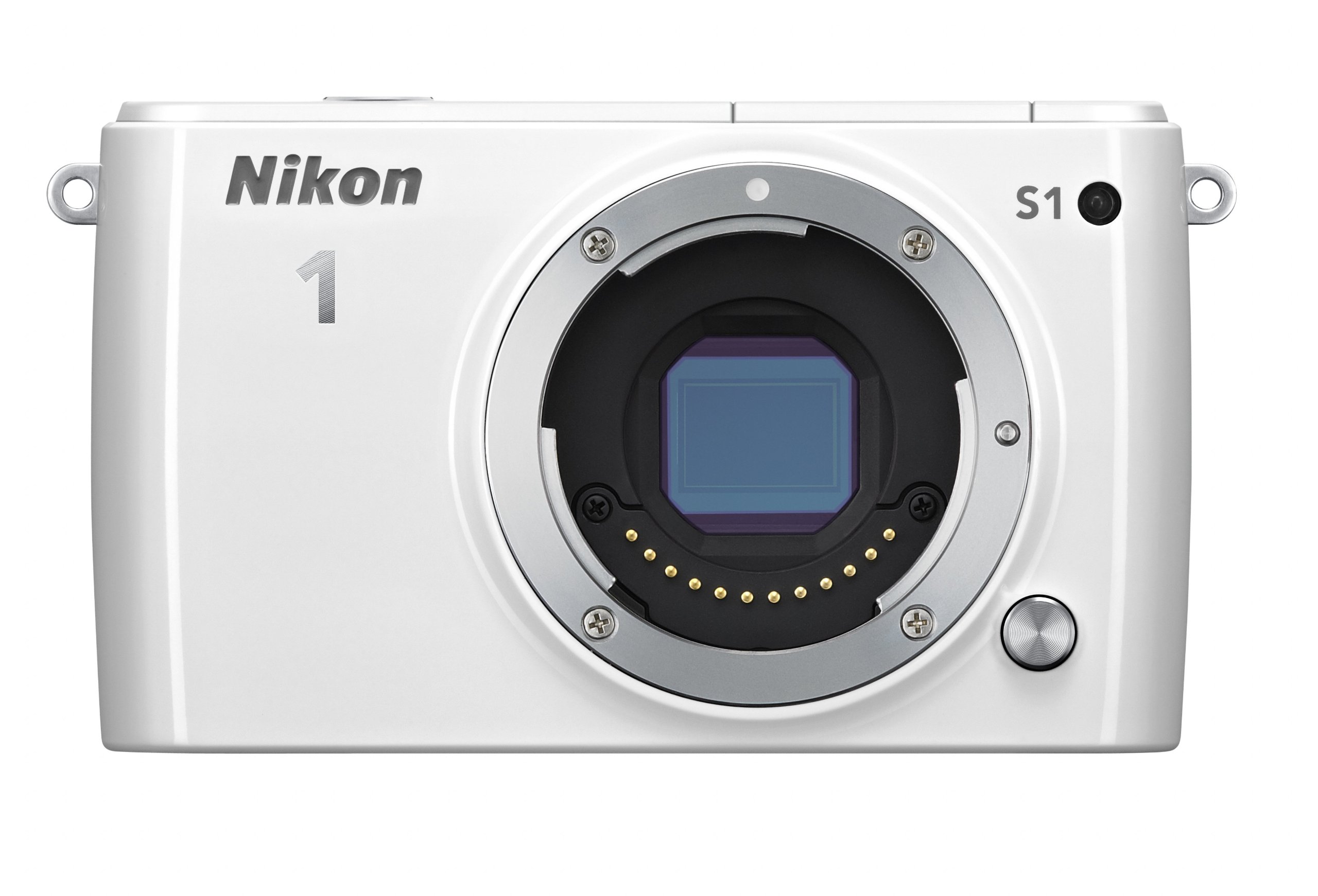 Amazon | Nikon ミラーレス一眼 Nikon 1 S1 ボディー ホワイト N1S1WH