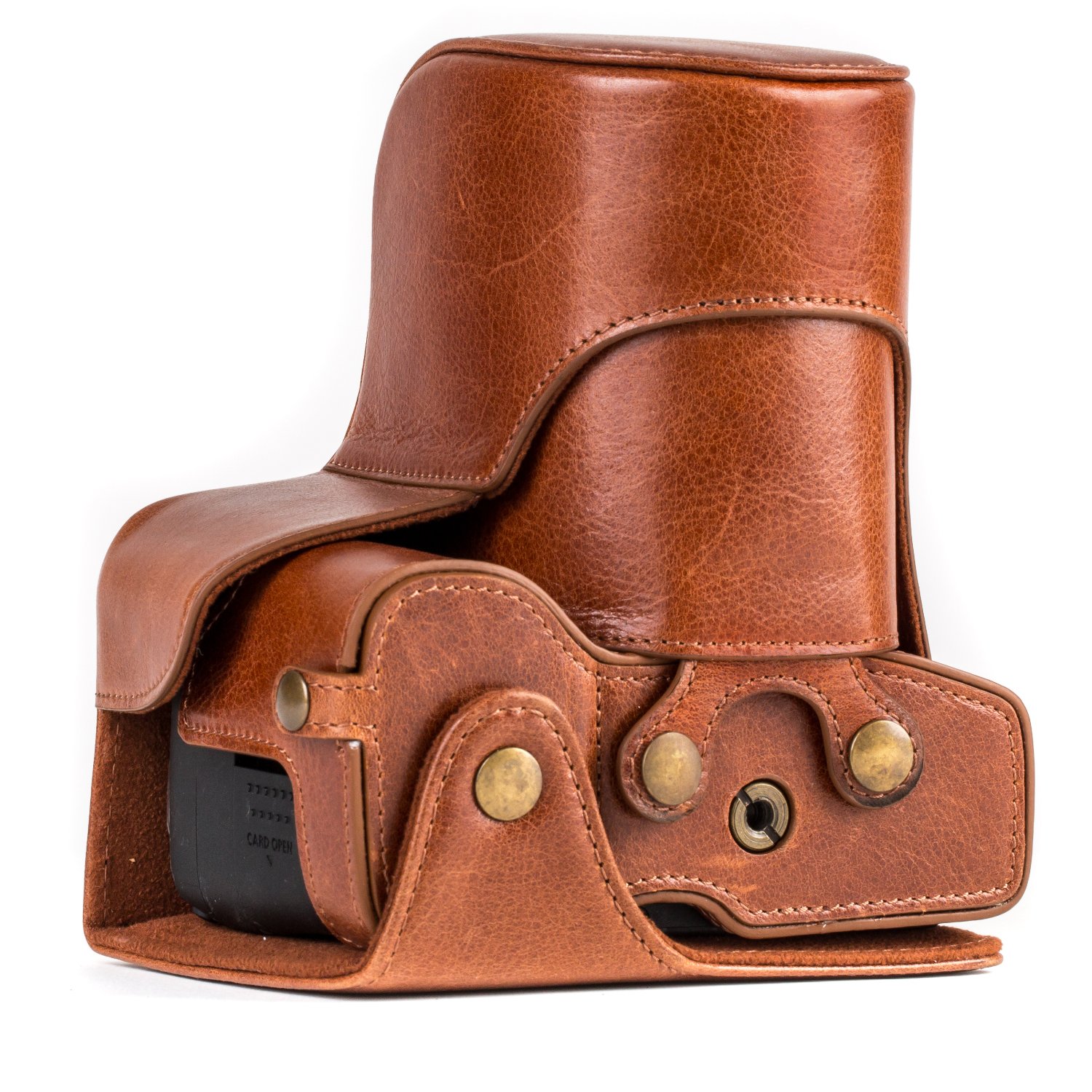 Amazon.com : MegaGear MG1193 Ever Ready Genuine Leather Camera