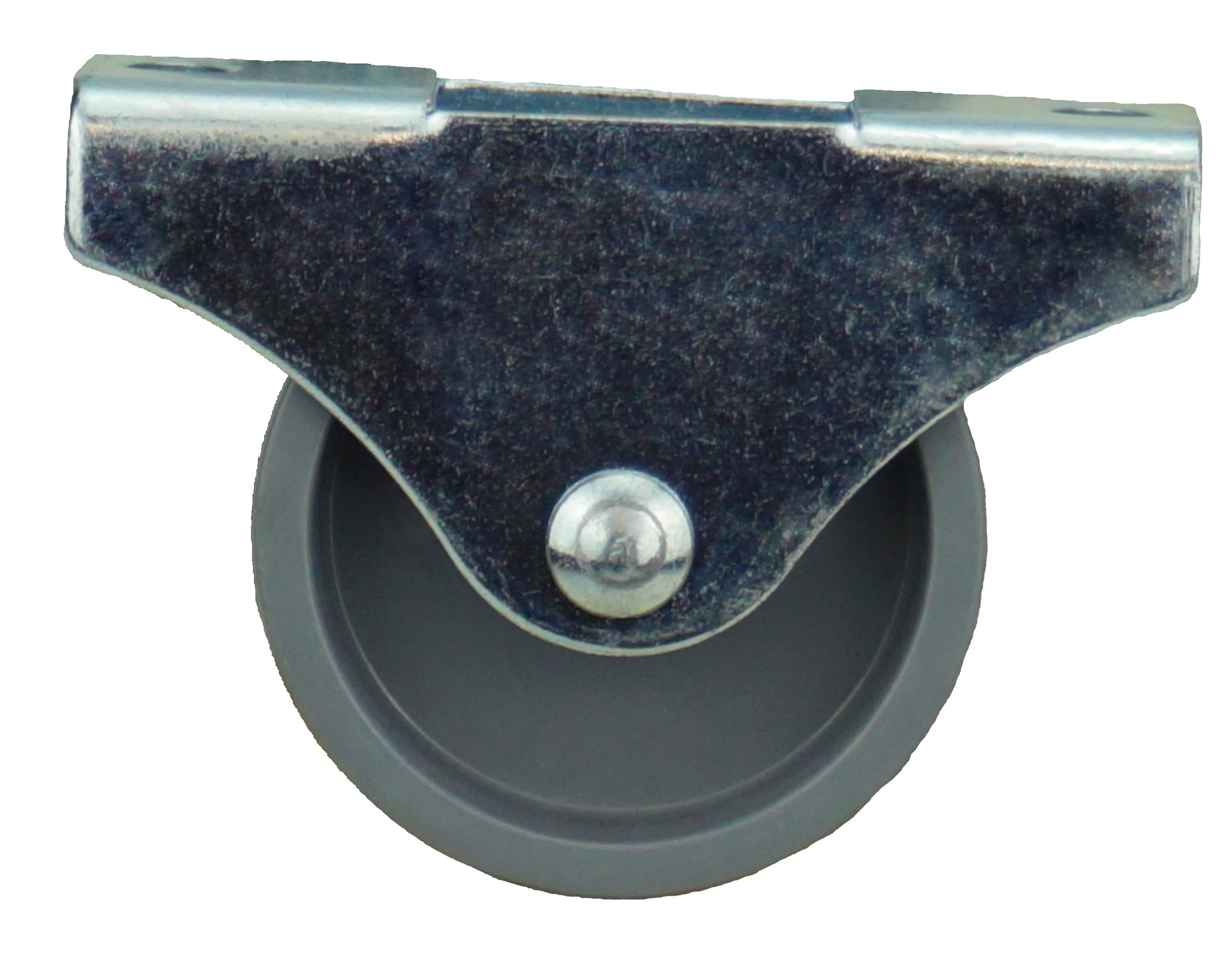Dörner + Helmer Rolka do mebli, 15 mm x 14 mm, nośność 20 kg, mała, koło z tworzywa sztucznego, stałe kierunkowo, stal ocynkowana