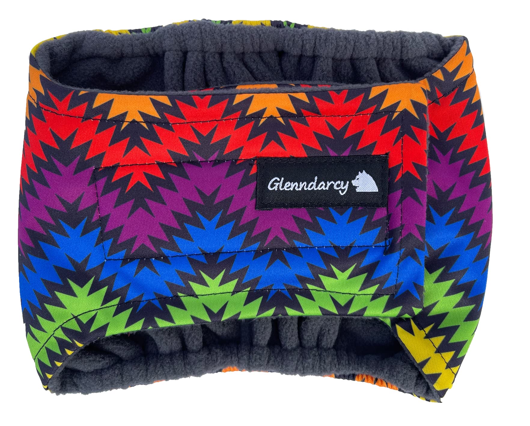 Glenndarcy Waterproof Male Dog Belly Band - Urine Scent Marking/Incontinence - Rave (Band only, XL)