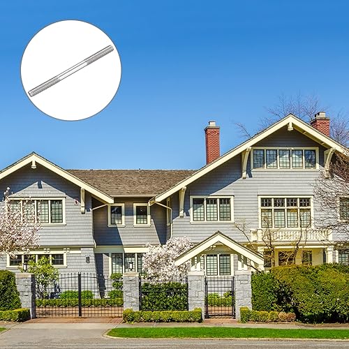 Miniatura 53 de METALLIXITY Tornillos de doble extremo (rosca M8, 3.150 in de longitud), 5 unidades, acero inoxidable 304, pernos de varilla roscados dobles