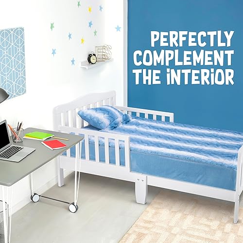 Miniatura 5 de Manta de felpa para bebé, juego de edredón para niñas y niños, ultra suave, cálida y acogedora de piel sintética, bebé, bebé, recién nacido, juego