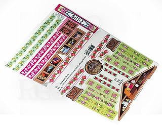 Toy Restore Replacement Stickers Fits Loving Family Grand Dollhouse M6552i