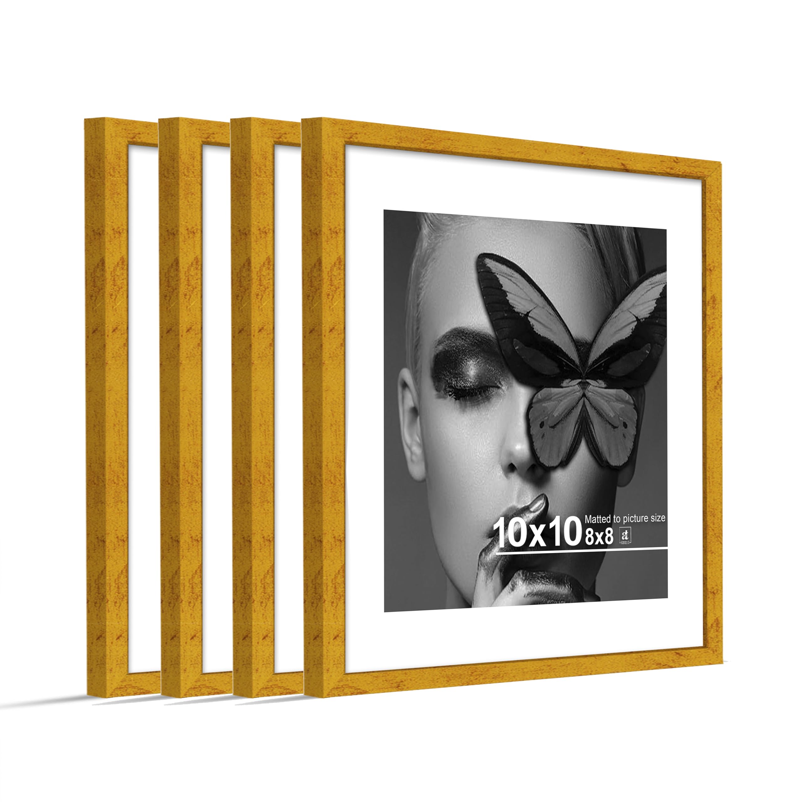 Art Street Photo Frames - Set of 4 Black -26