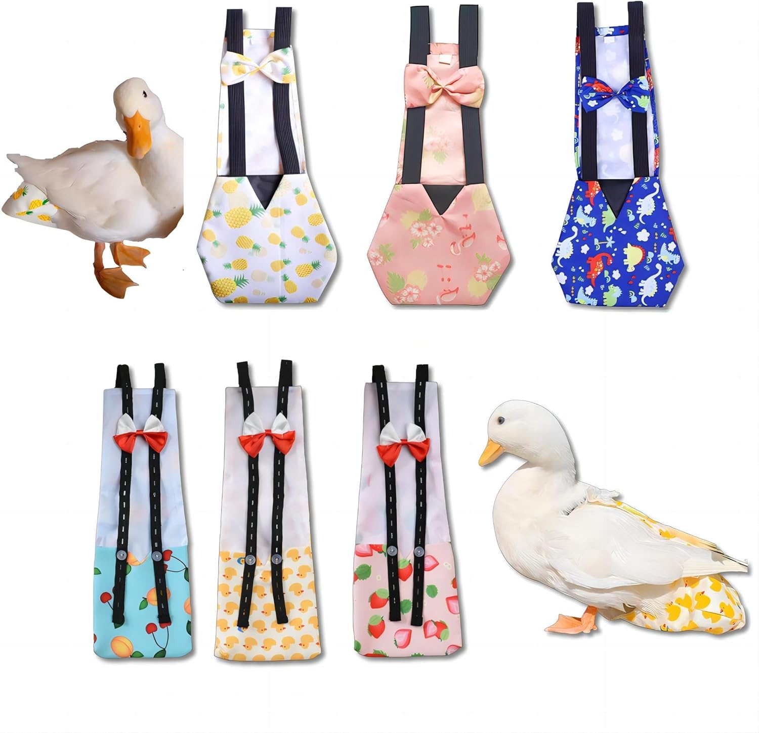 6 Pieces Chicken Diapers for Hens, Diapers for Pet Ducks
