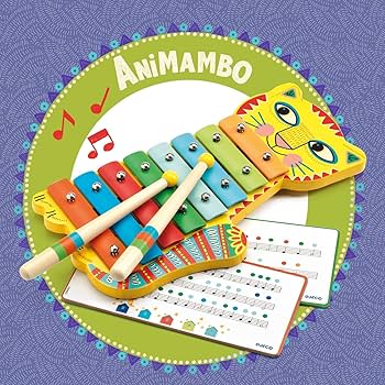 Amazon.co.jp: DJECO ジェコ アニマンボ メタルフォン 鉄琴
