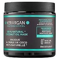 Kerargan - Maschera Capillare Idratante all'Olio di Cocco - Trattamento Intensivo