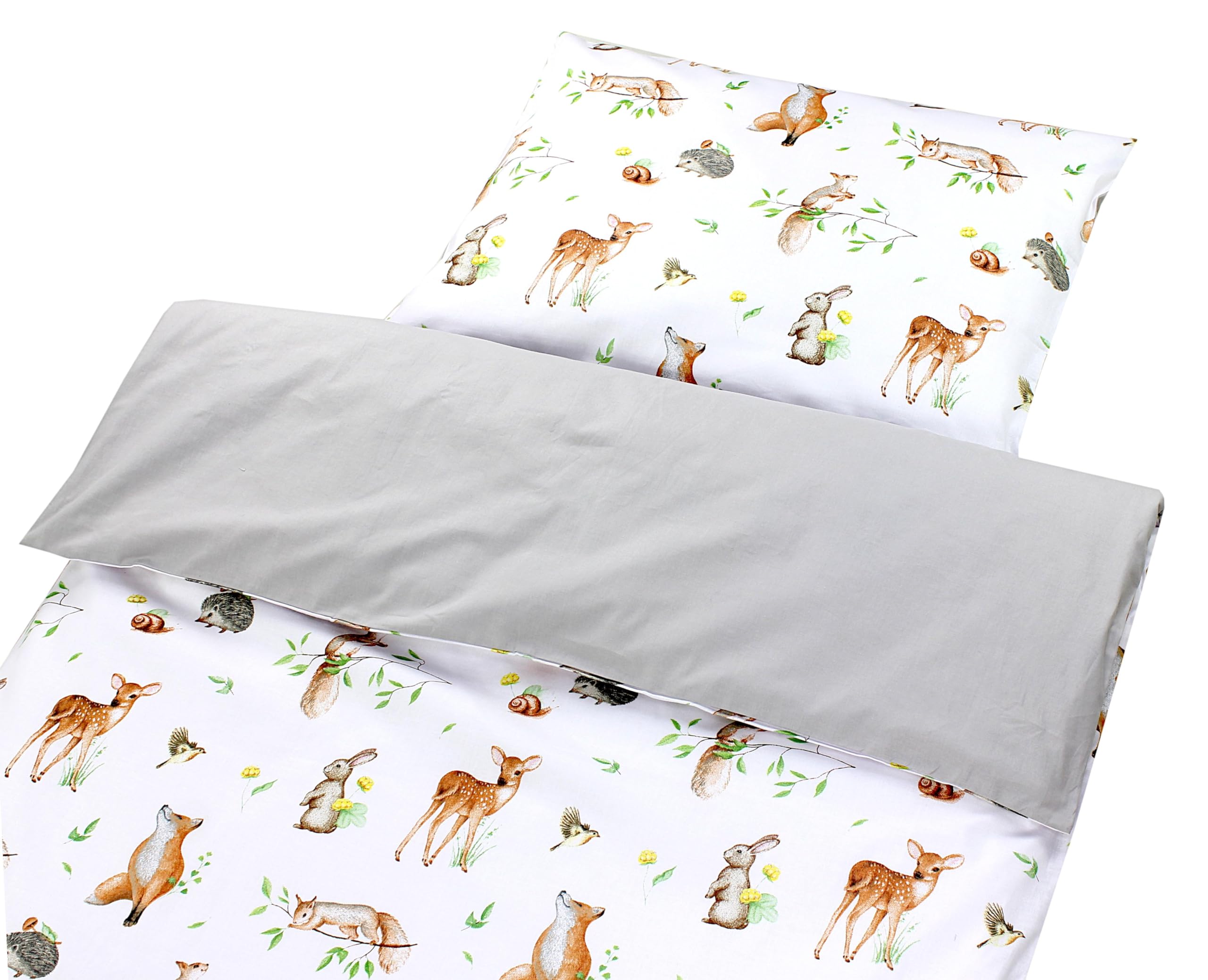 TupTam Juego de Ropa de Cama para Niños, de 2 Piezas., Conejo/Rosa/Lunares, 120x90 cm — view 167