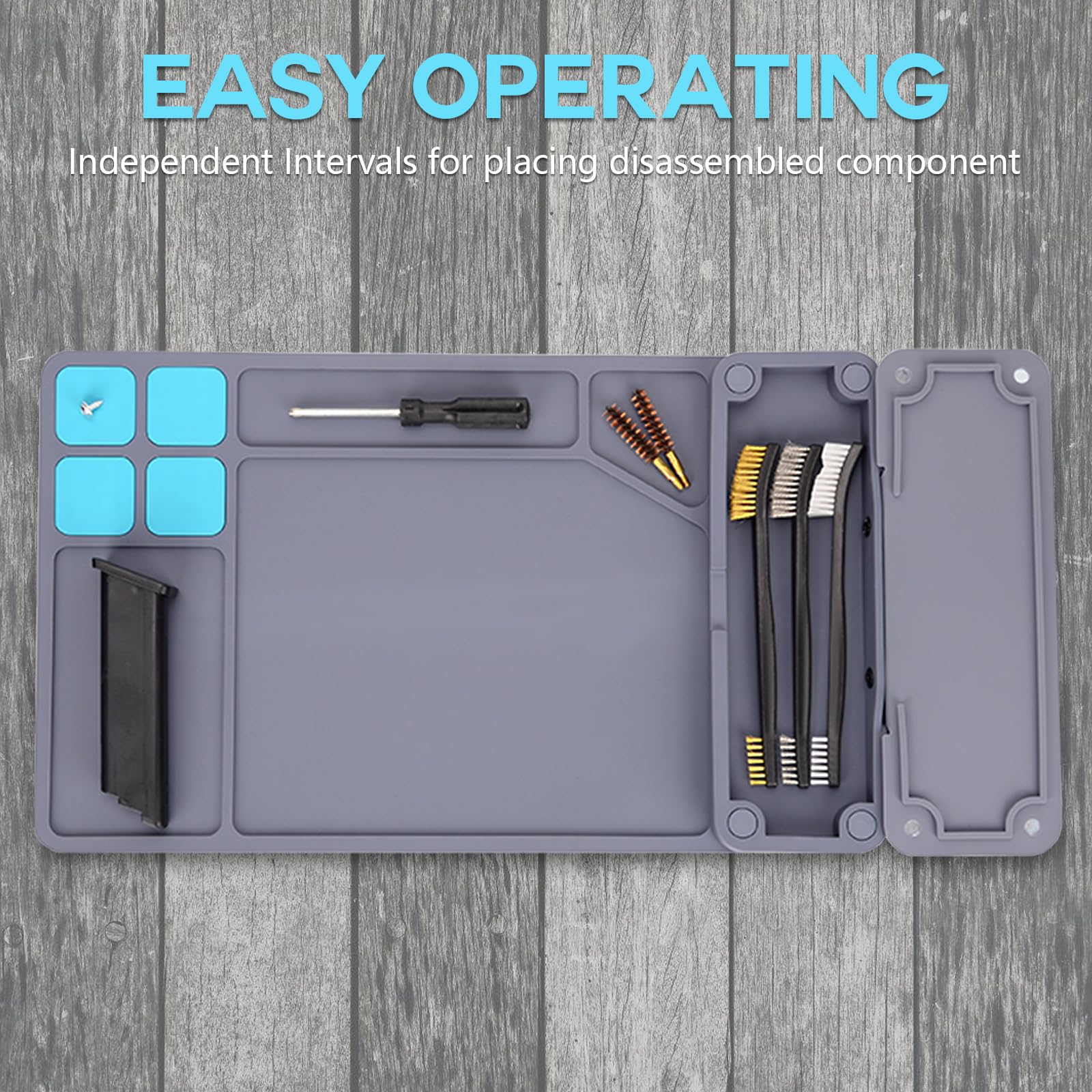 Mouse Pad Pistola Tappetino Pulizia Armi 900x300mm - Per AR15 - Foto 6