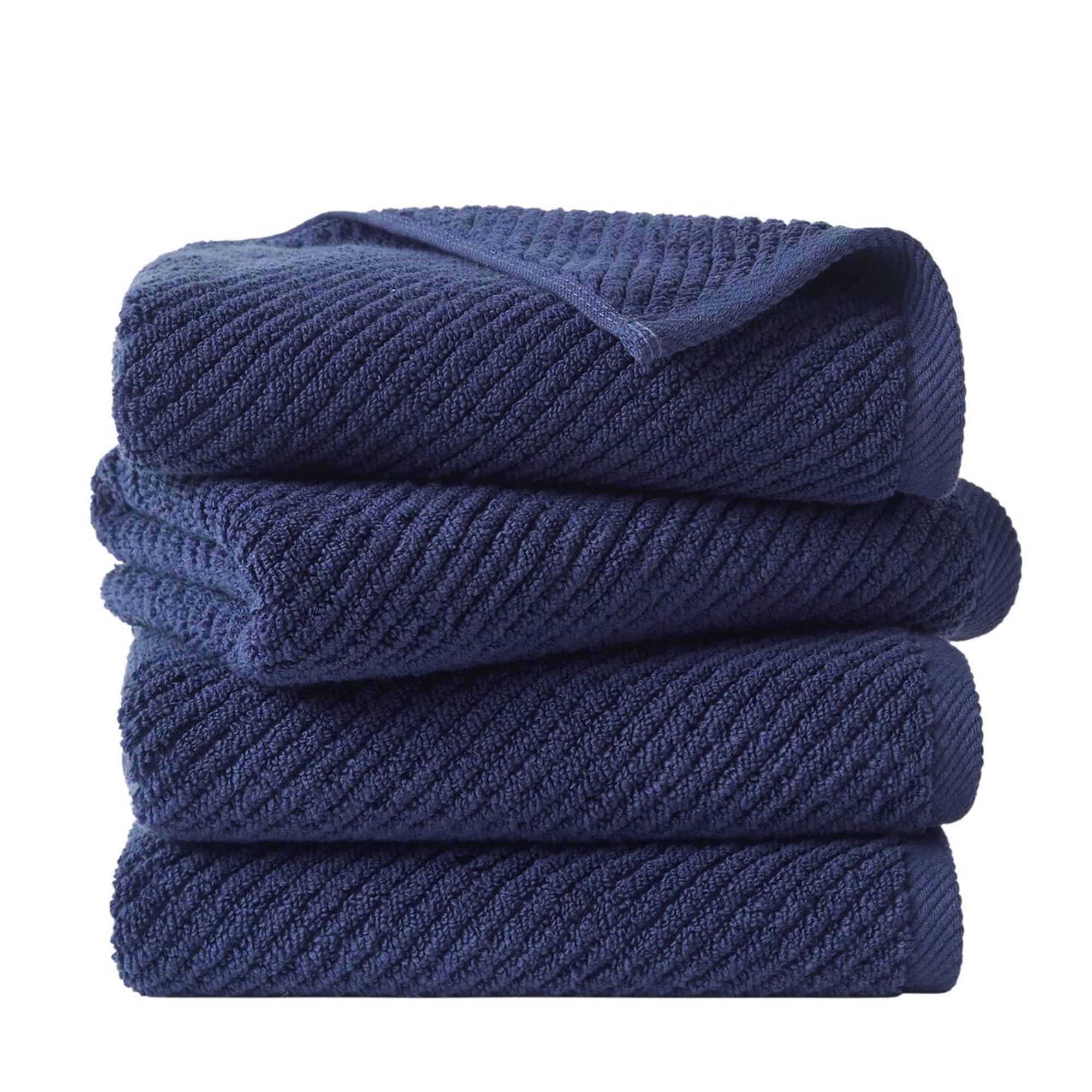 Amazon.com: Madison Park 100% Zero Twist Cotton 4 Piece Bathroom