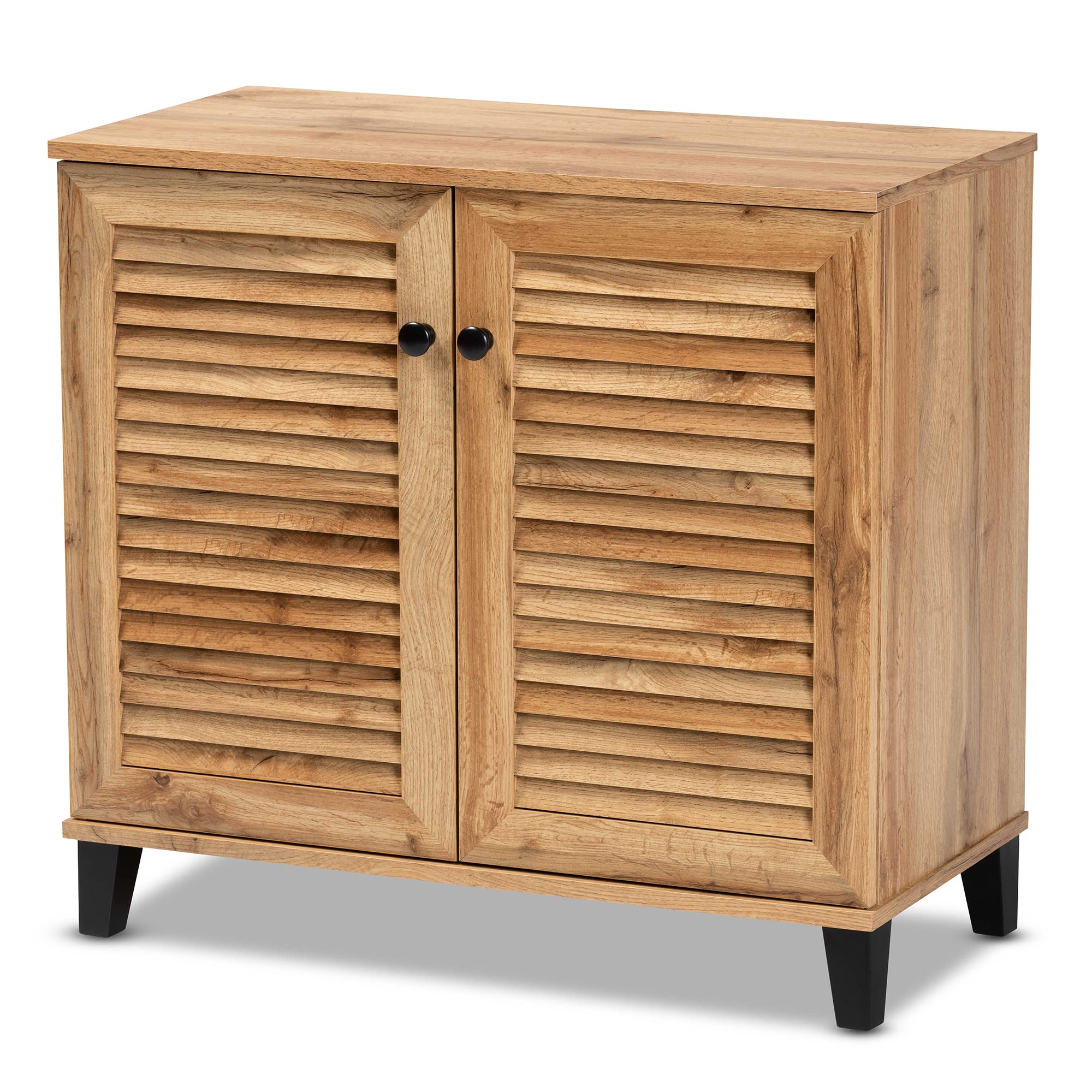 Coolidge Shoe Cabinets, Oak Brown/Dark Brown