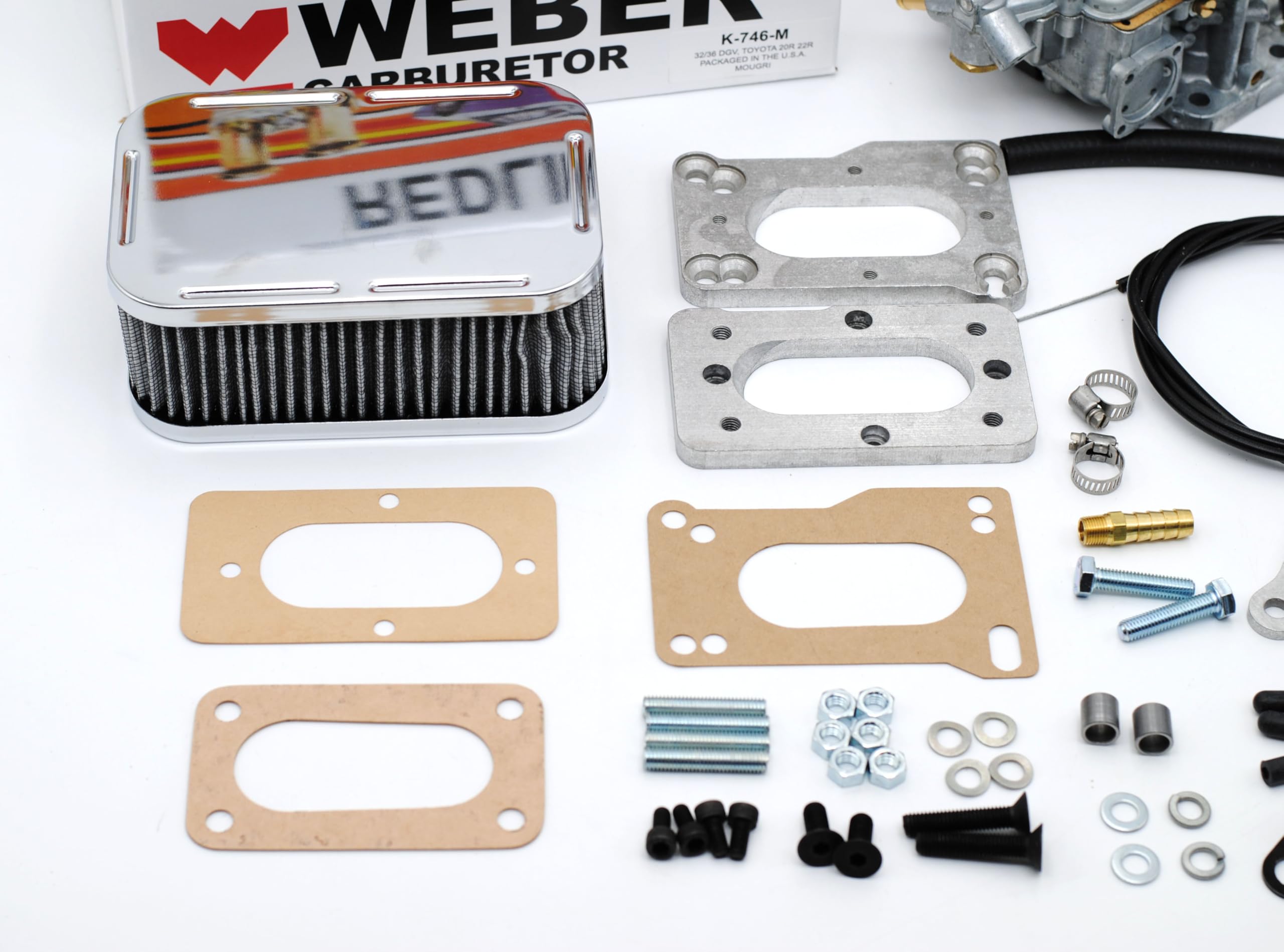 Amazon.com: Weber 32/36 DGV Manual Choke Carburetor Conversion Kit
