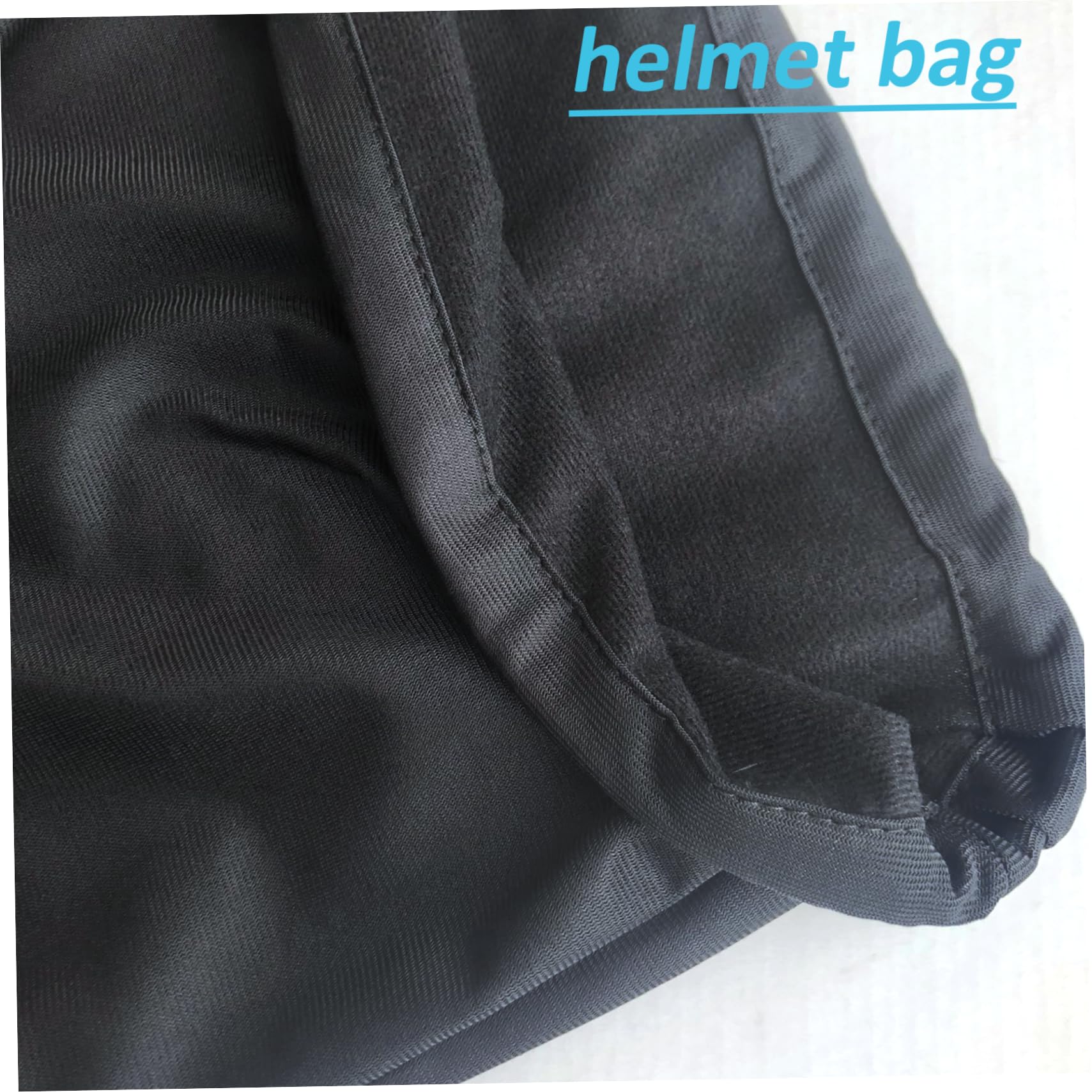 Helmet Bag Polyester Motorcycle Helmet Bag Fleece-Lined Welding with Drawstring Closure Dustproof Breathable Washable Storage Hockey Storage Welding