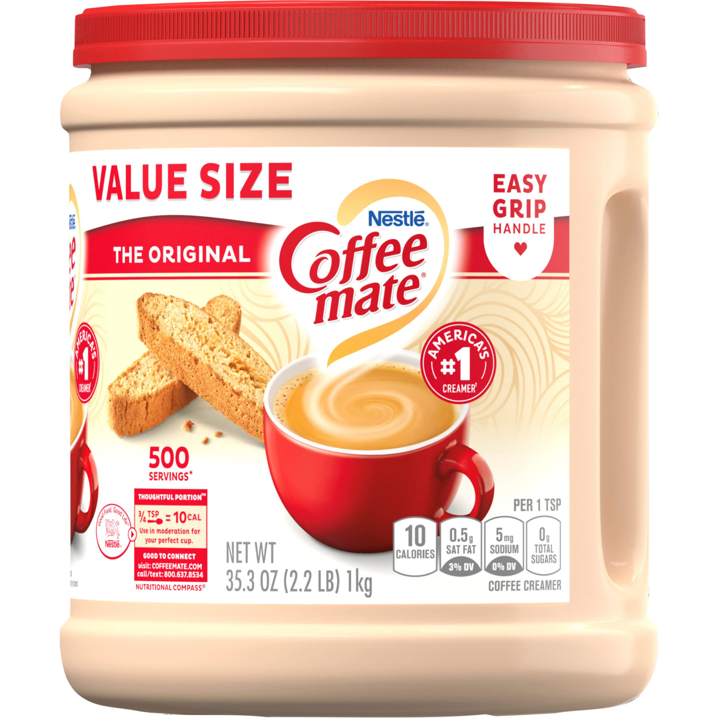 COFFEE MATE The Original Powder Coffee Creamer 35 3 Oz Canister Non-dairy Lactose Free Gluten Free Creamer Pack — view 12