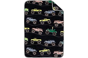 Carter's Monster Trucks Truck Blanket: Ultimate Coziness for Toddlers