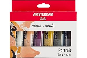 Royal Talens Amsterdam Standard Series Acrylic Portrait Set