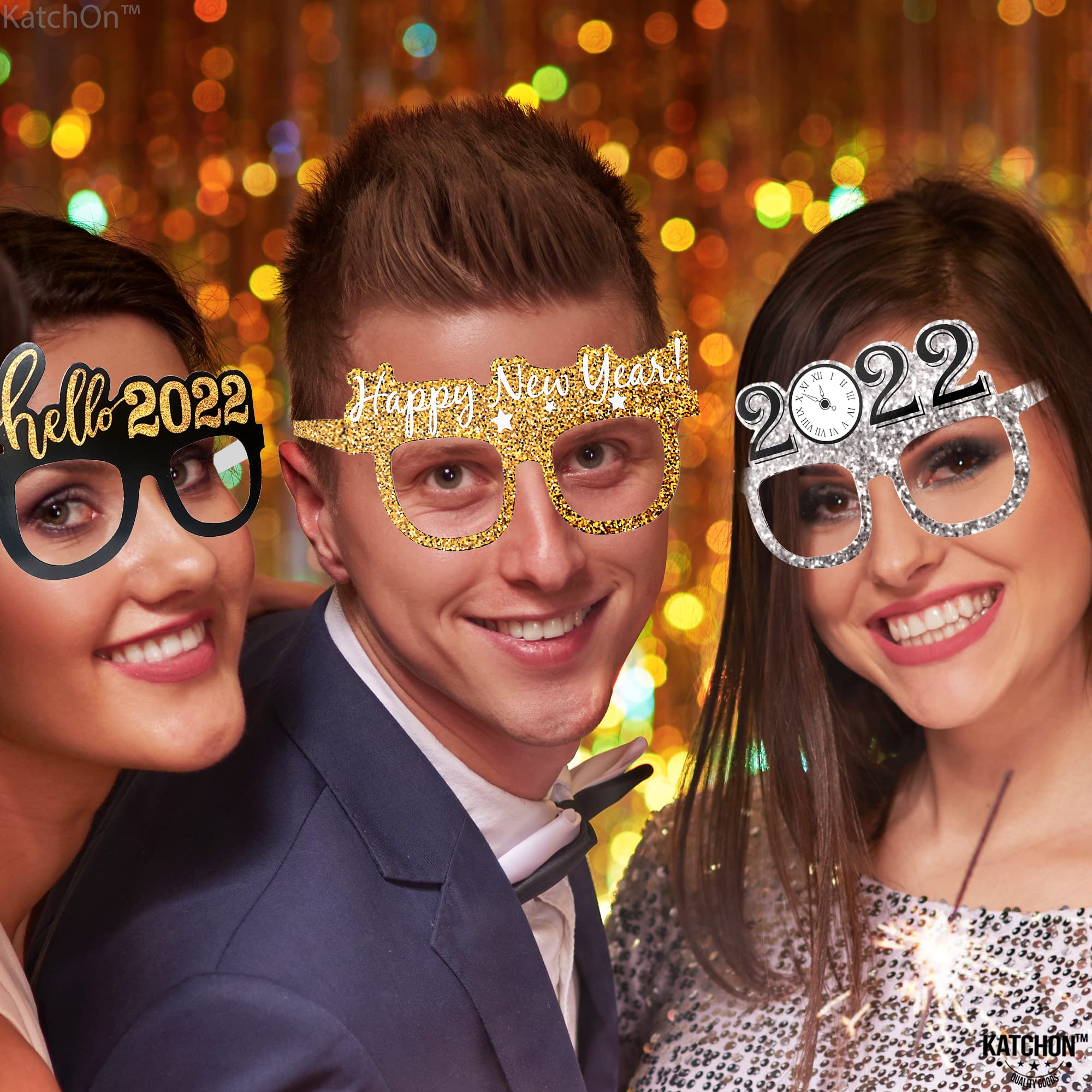 New Years Eve Eyeglasses 2022 Pack of 9 New Year Party Glasses 2022 2022 New Years Glasses