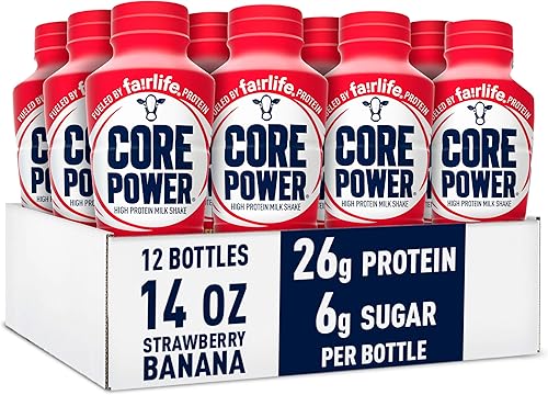 Vista 27 de Core Power Fairlife-Batido Core Power de alto contenido en proteínas, sabor vainilla, de 14 onzas líquidas (paquete de 12)